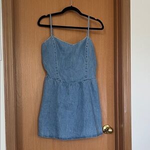 Hollister Blue Denim Dress